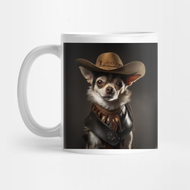 Cowboy Dog - Chihuahua by Merchgard